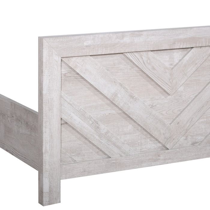 Biscayne 3/3 T Hb,Fb, & Slats-Driftwood