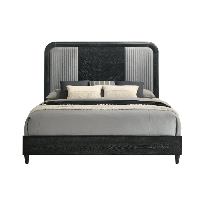 Skyline 6/6-6/0 Ek/Wk Headboard, Footboard & Slat Kit-Onyx