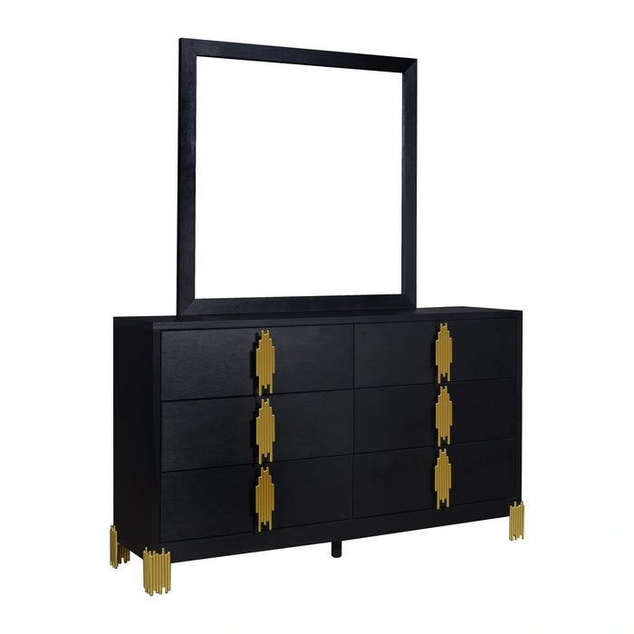 Empire Mirror- Black
