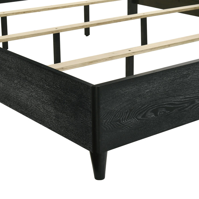 Skyline 6/6-6/0 Ek/Wk Headboard, Footboard & Slat Kit-Onyx