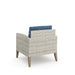 Carezza 5 Pc Set - Sofa, 2 Club Chairs, 2 Stools-Dark Blue
