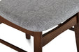 Morocco Dining Chair W/Light Gray Seat Cushion (2 Per Carton