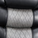 Nikko Glider Recliner W/Pwr Fr-Black/Gray
