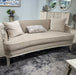 AICO Furniture La Marisia Loveseat Tranquil in Light Champagne image