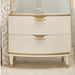 AICO Furniture La Terrazza Large Nightstand in Creamy Pearl image