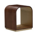 AICO Furniture Houston End Table in Walnut image
