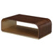 AICO Furniture Houston Cocktail Table in Walnut image