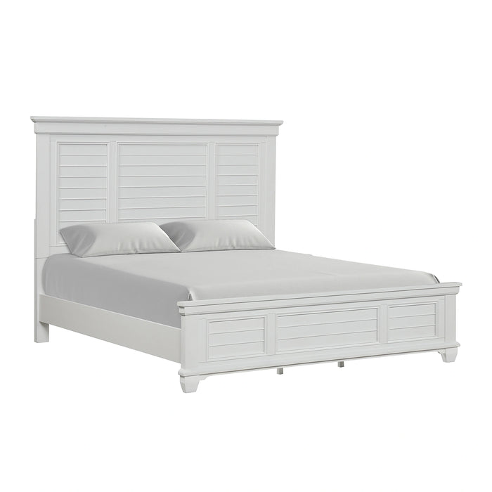 JAMESTOWN 6''6"/ 6''0" K HEADBOARD- WHITE