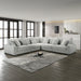 Embrace Armless Chair-Gray