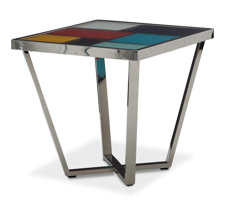 Freestanding Kube End Table