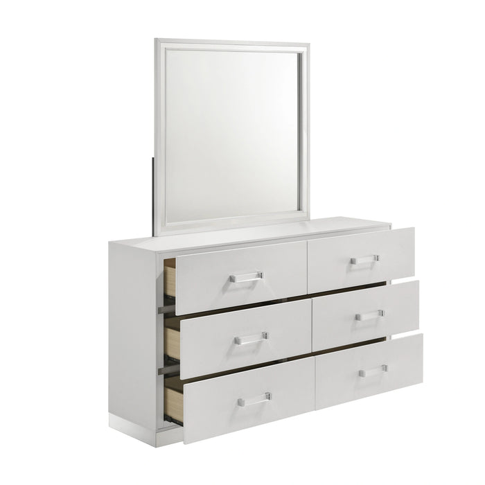 Europa Mirror- White