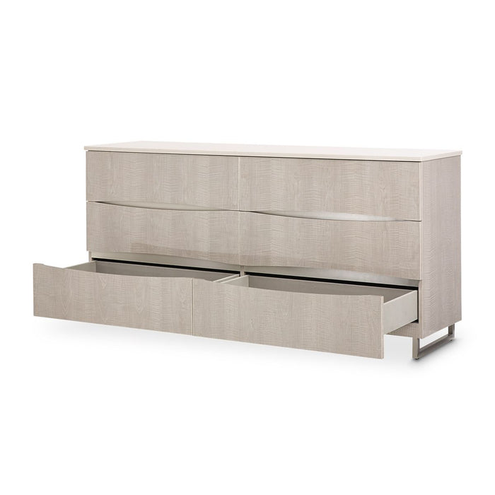AICO Marin Dresser in Greige