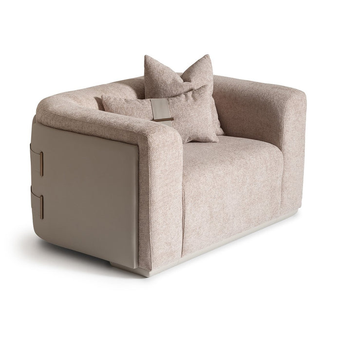 AICO Canberra Chair 1/2 in Brown