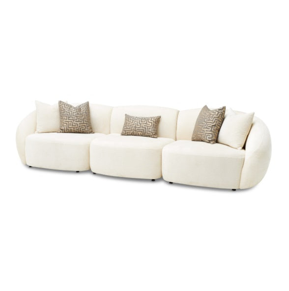 AICO Furniture Le Montreaux LAF Chair in Gardenia