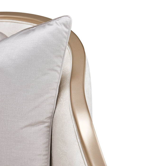 AICO Malibu Crest Chair & A Half in Chardonnay
