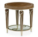 AICO Villa Cherie End Table in Hazelnut image