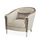 AICO Villa Cherie Matching Accent Chair in Hazelnut image
