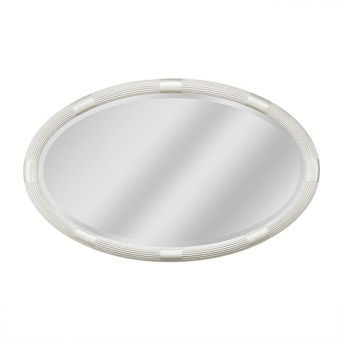 AICO Lanterna Sideboard Mirror in Silver Mist